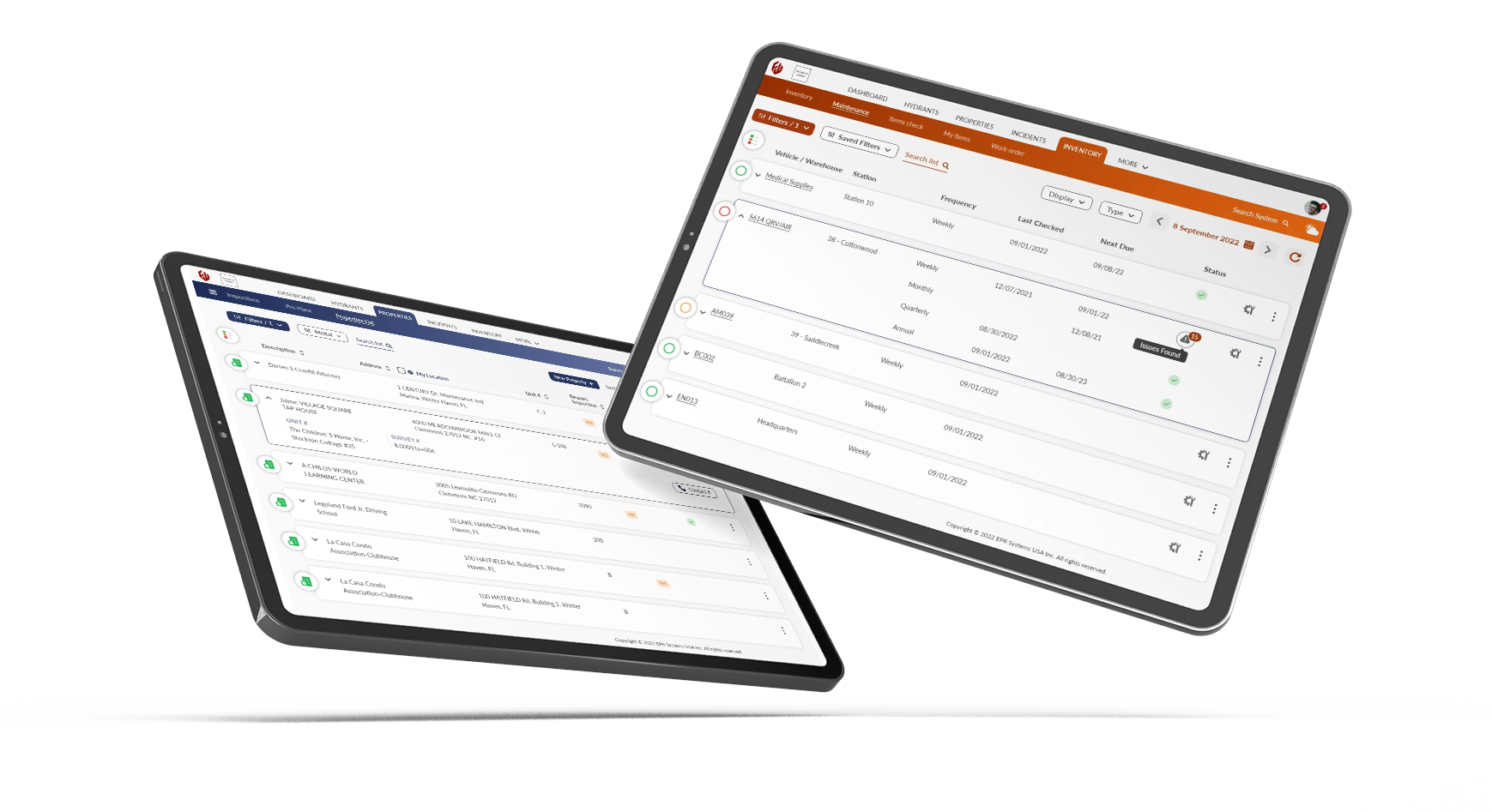 screenshot of EPR FireWorks